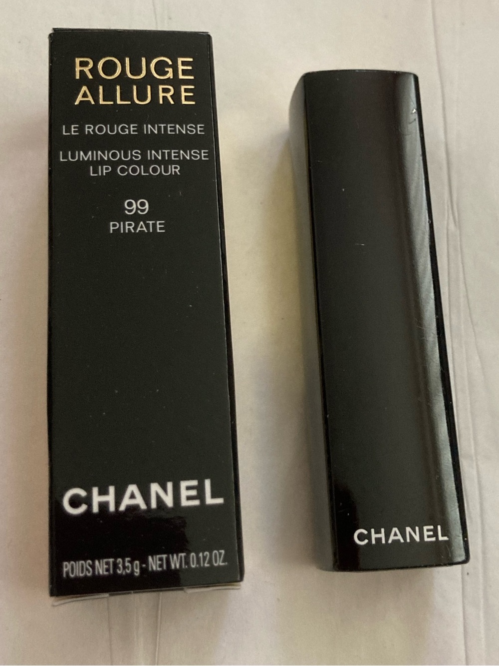 Chanel Rouge Allure USED Lipstick 99 Pirate